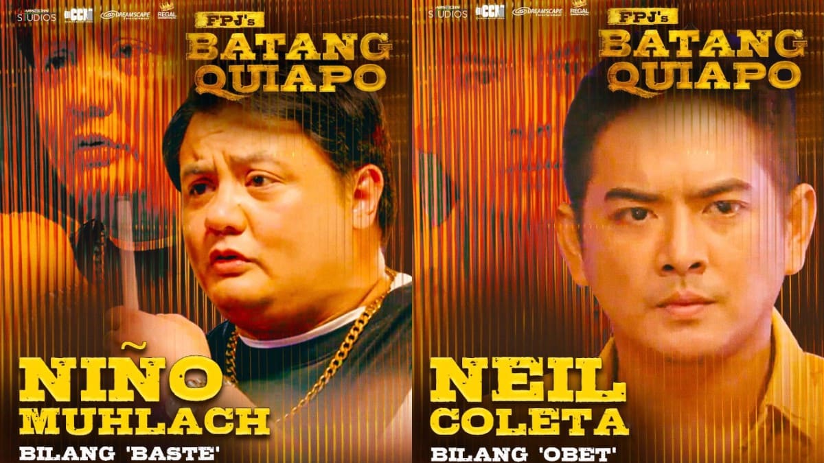 Niño Muhlach e Neil Coleta entram para o elenco de “FPJ's Batang Quiapo